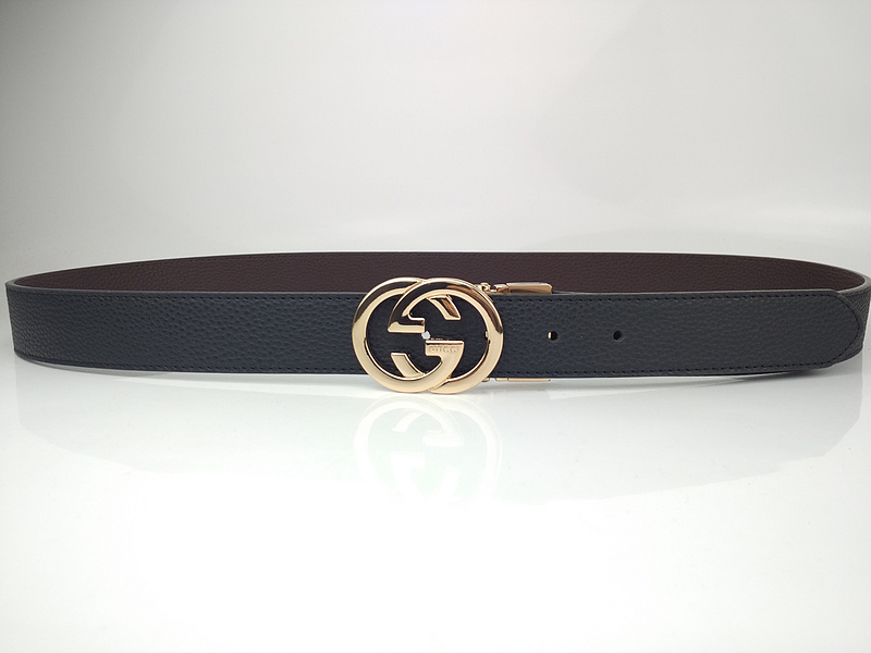 Replica Gucci Belt G334-75 Gold 34Mm