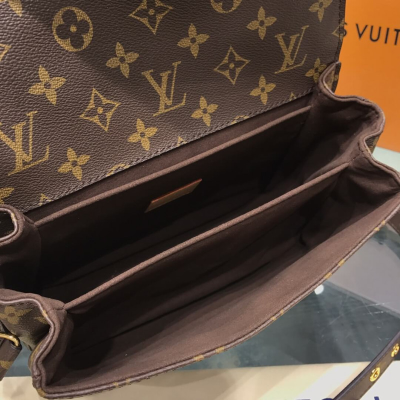 Replica Louis Vuitton Monogram Canvas Pochette Metis M40780