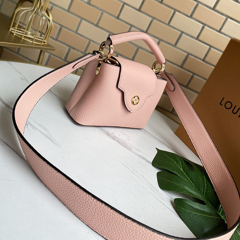 Replica Louis Vuitton Capucines Mini Black/White/Red/Pink/Beige