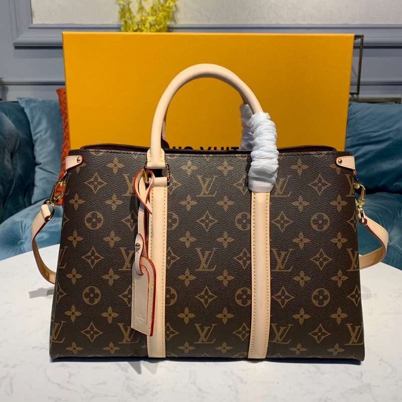 Replica Louis Vuitton Monogram Canvas Soufflot Mm M44816