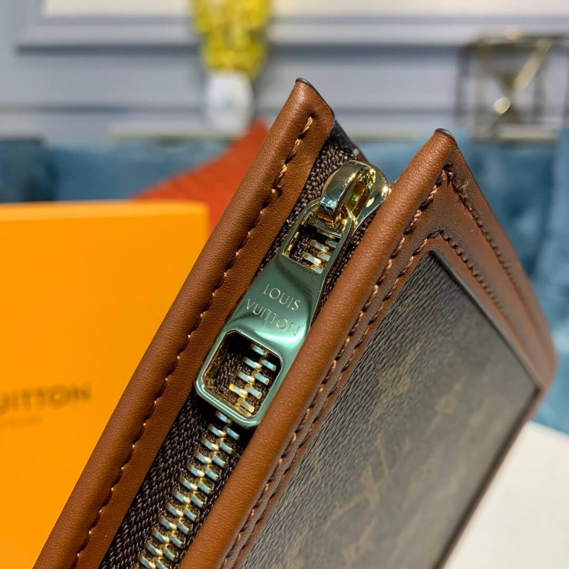 Replica Louis Vuitton Monogram Canvas Dauphine Clutch M44178