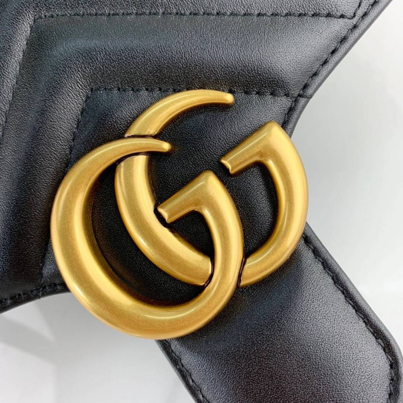 Replica Gucci Gg Marmont Matelasse Top Handle Bag 498100