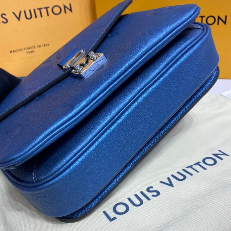 Replica Louis Vuitton Pochette Metis M59211 Navy Nacre