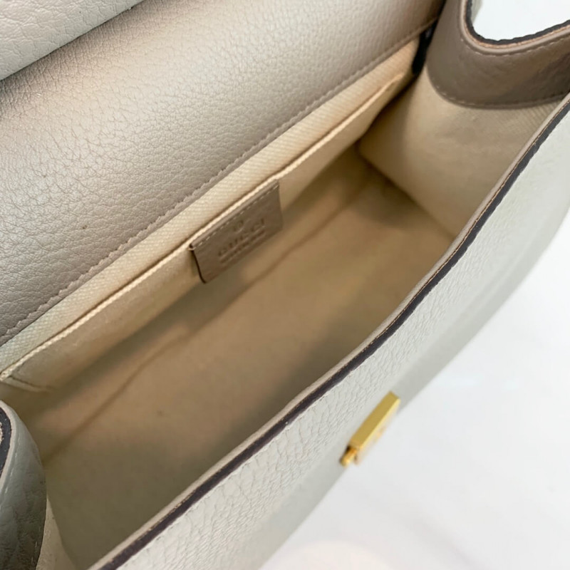 Replica Gucci Gg Marmont Leather Top Handle Shoulder Bag 442622