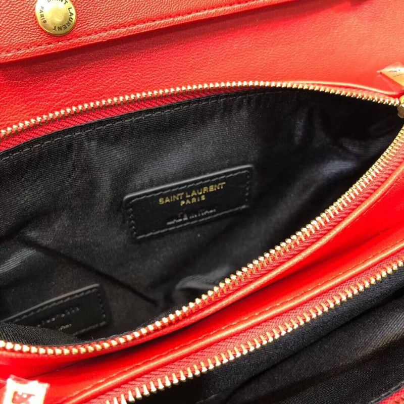 Replica Saint Laurent Ysl Angie Chain Bag In Quilted Lambskin 568906