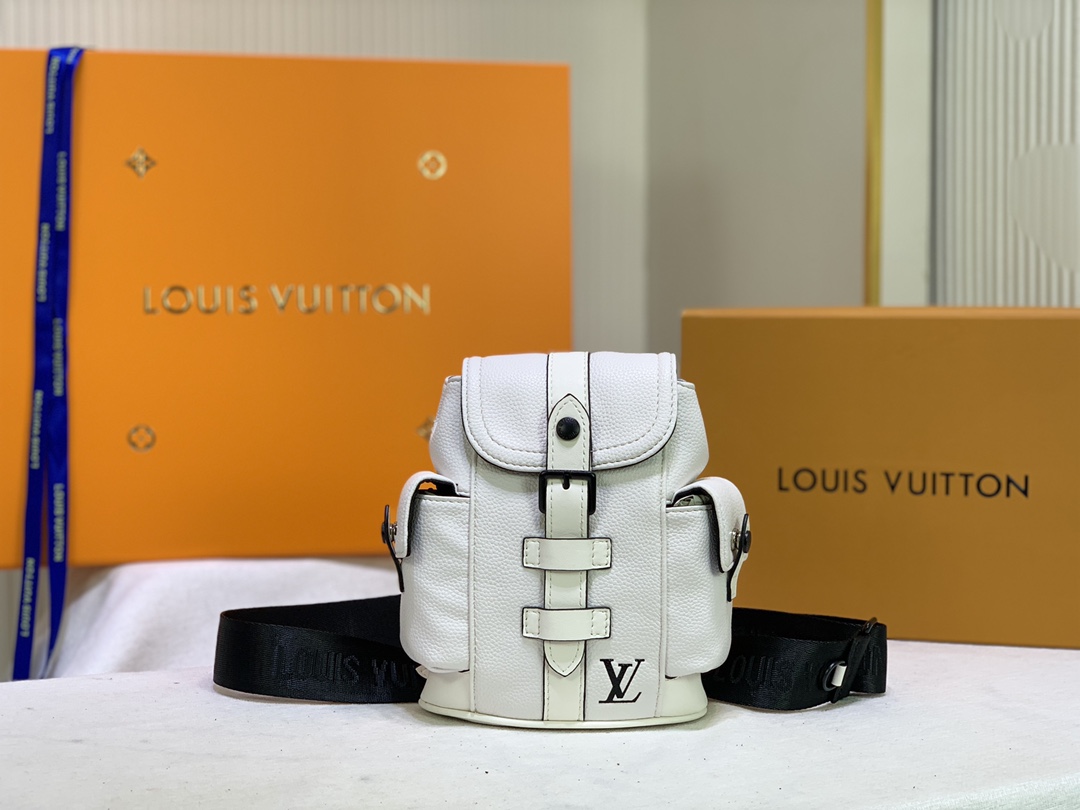 Replica Louis Vuitton Christopher Xs Black/Blue/White