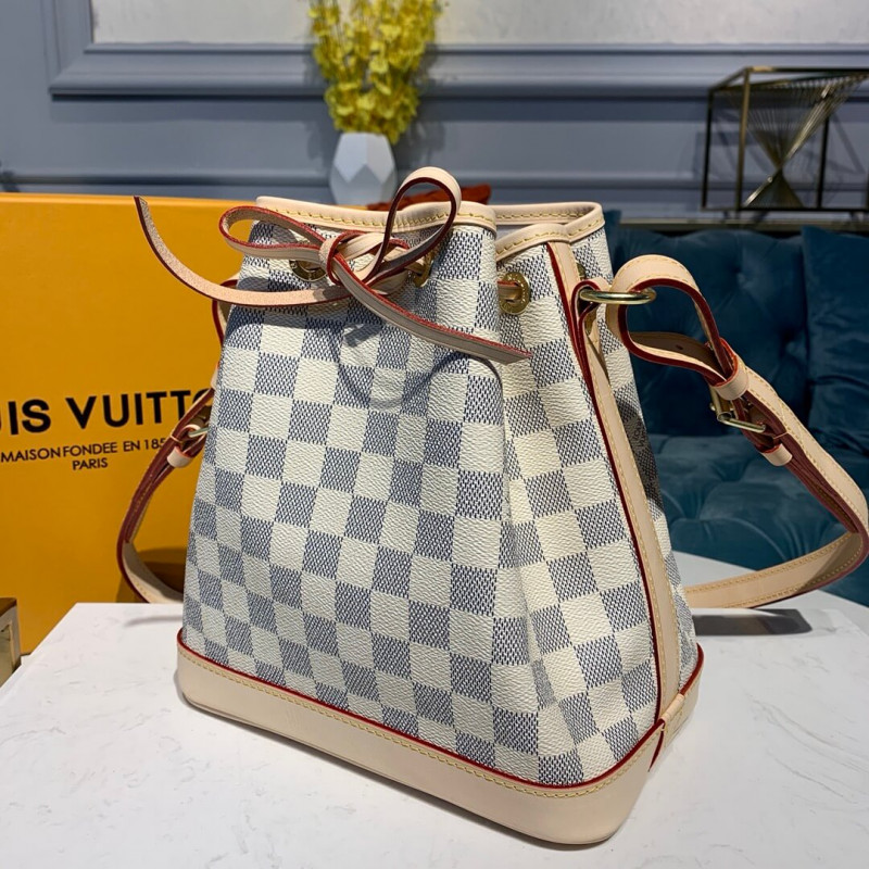 Replica Louis Vuitton Damier Azur Canvas Noe Bb N41220