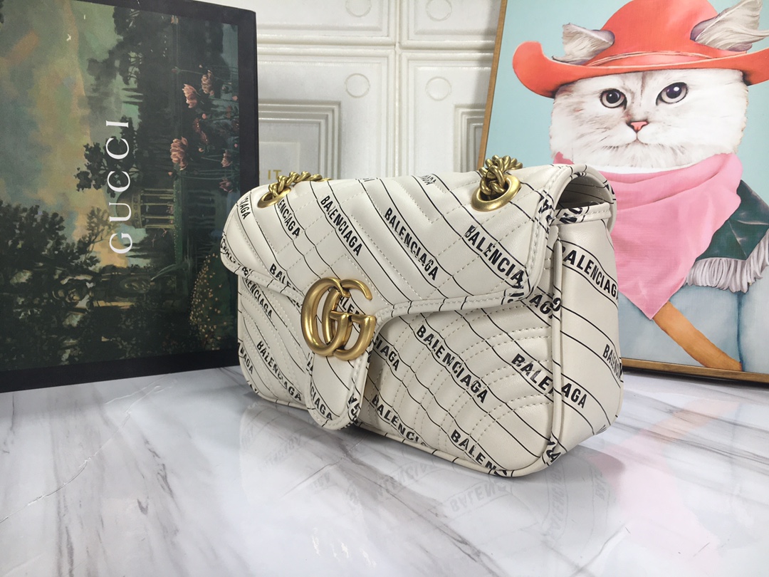 Replica Gucci The Hacker Project Small Double G Marmont Bag