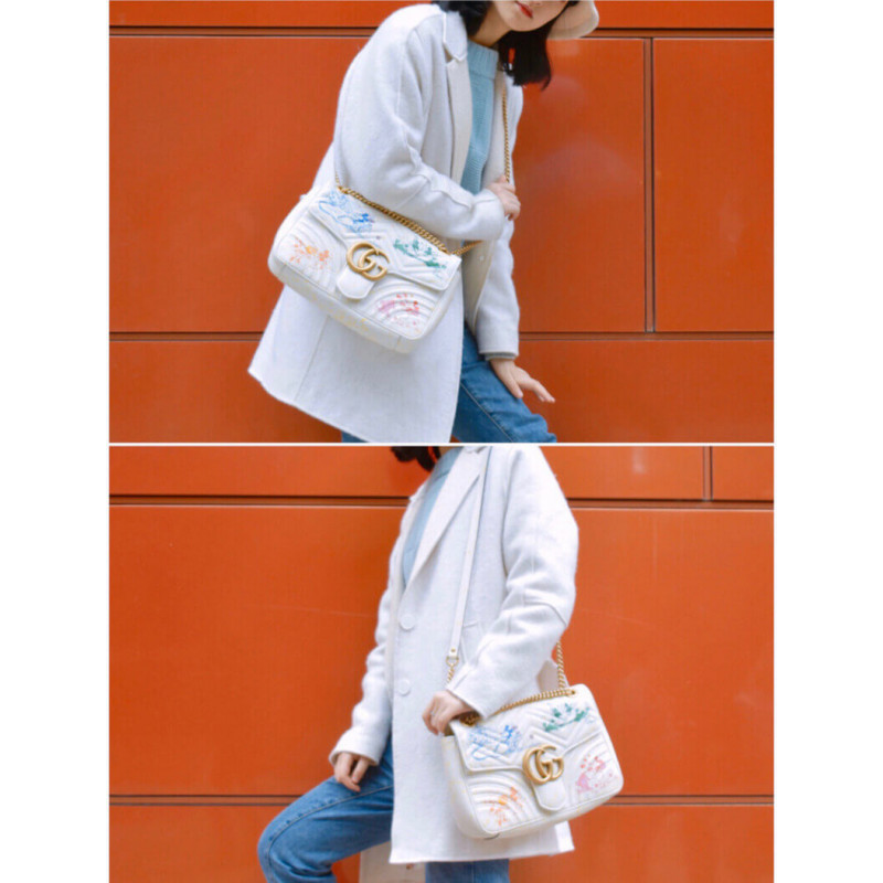 Replica Disney X Gucci Gg Marmont Medium Shoulder Bag 443496