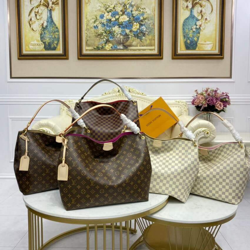 Replica Louis Vuitton Damier Ebene Graceful Mm N44045