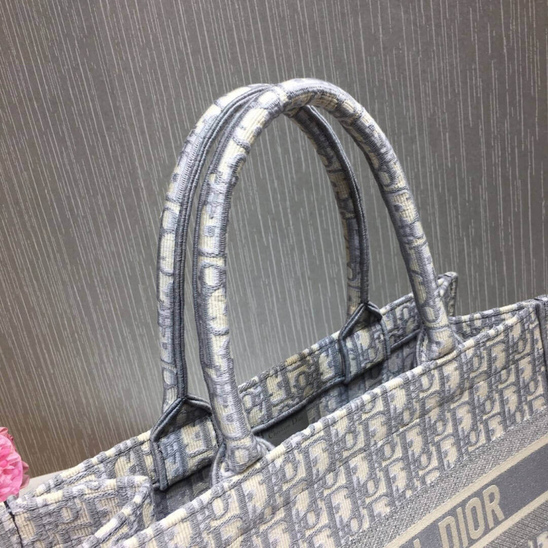Replica Christian Dior Small Book Tote Oblique M1296