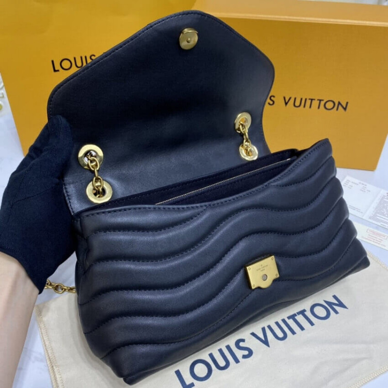 Replica Louis Vuitton New Wave Chain Bag M58552 Black