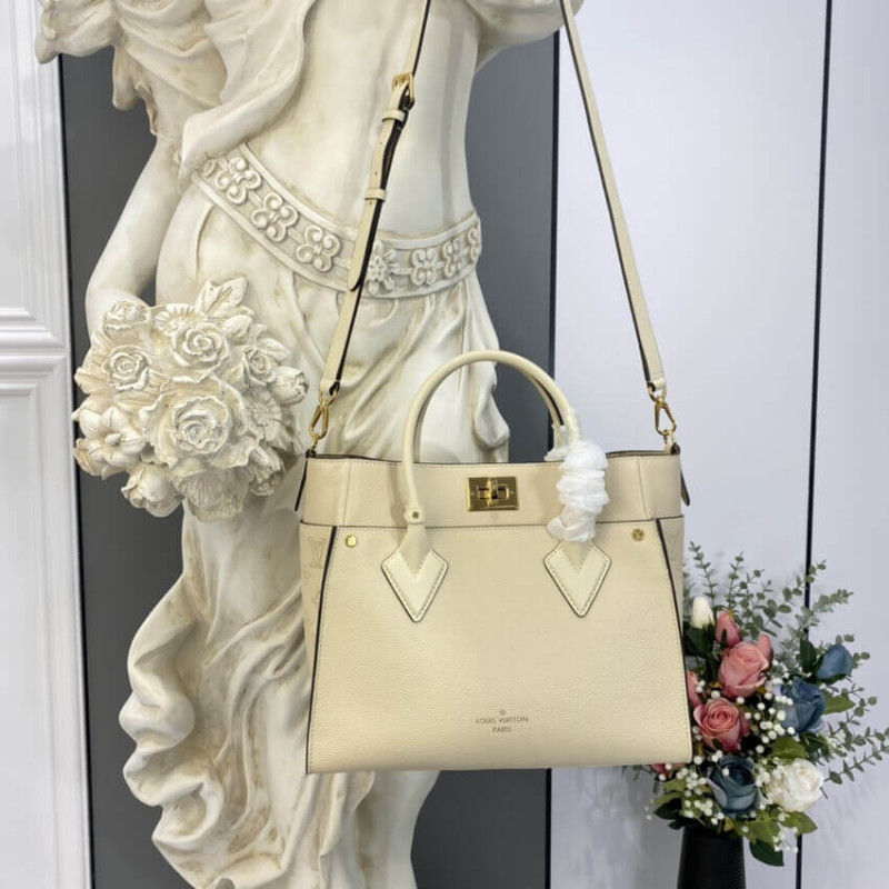 Replica Louis Vuitton On My Side Bag M55802 Beige