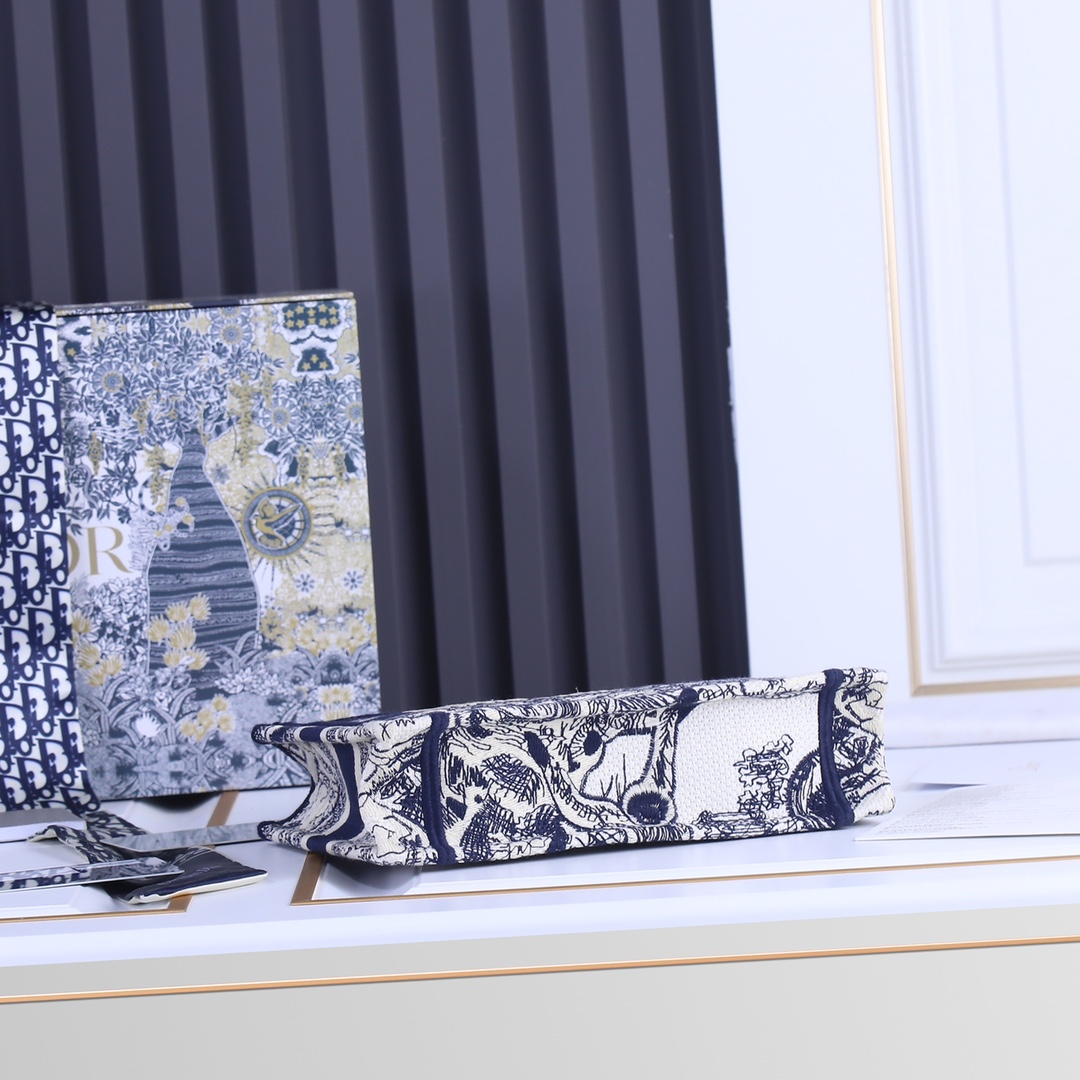 Replica Dior Toile De Jouy Mini Book Tote