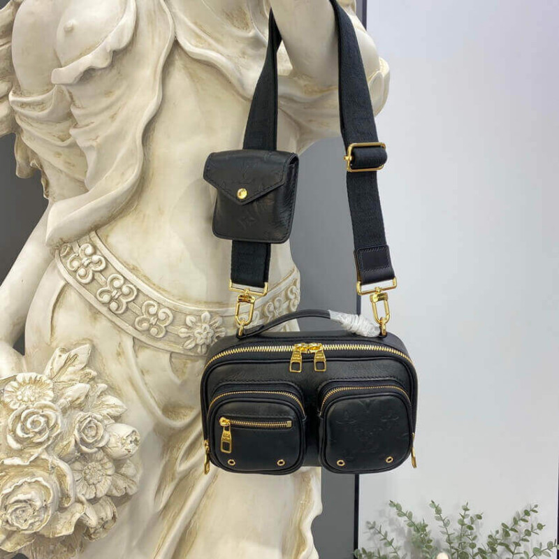 Replica Louis Vuitton Calfskin Leather Utility Crossbody M80450