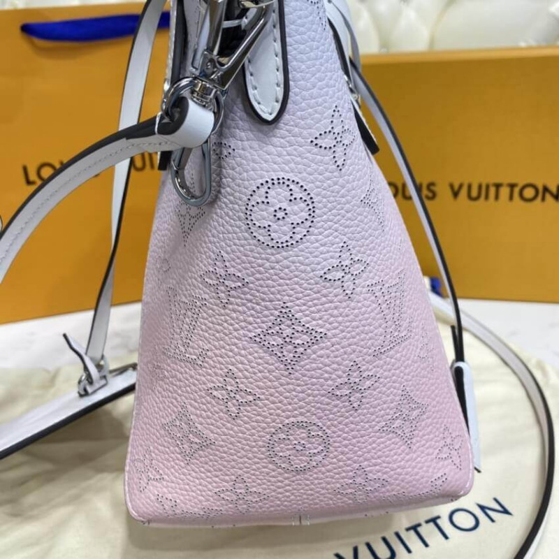 Replica Louis Vuitton Hina Pm Gradient Pink Mahina Leather M57858