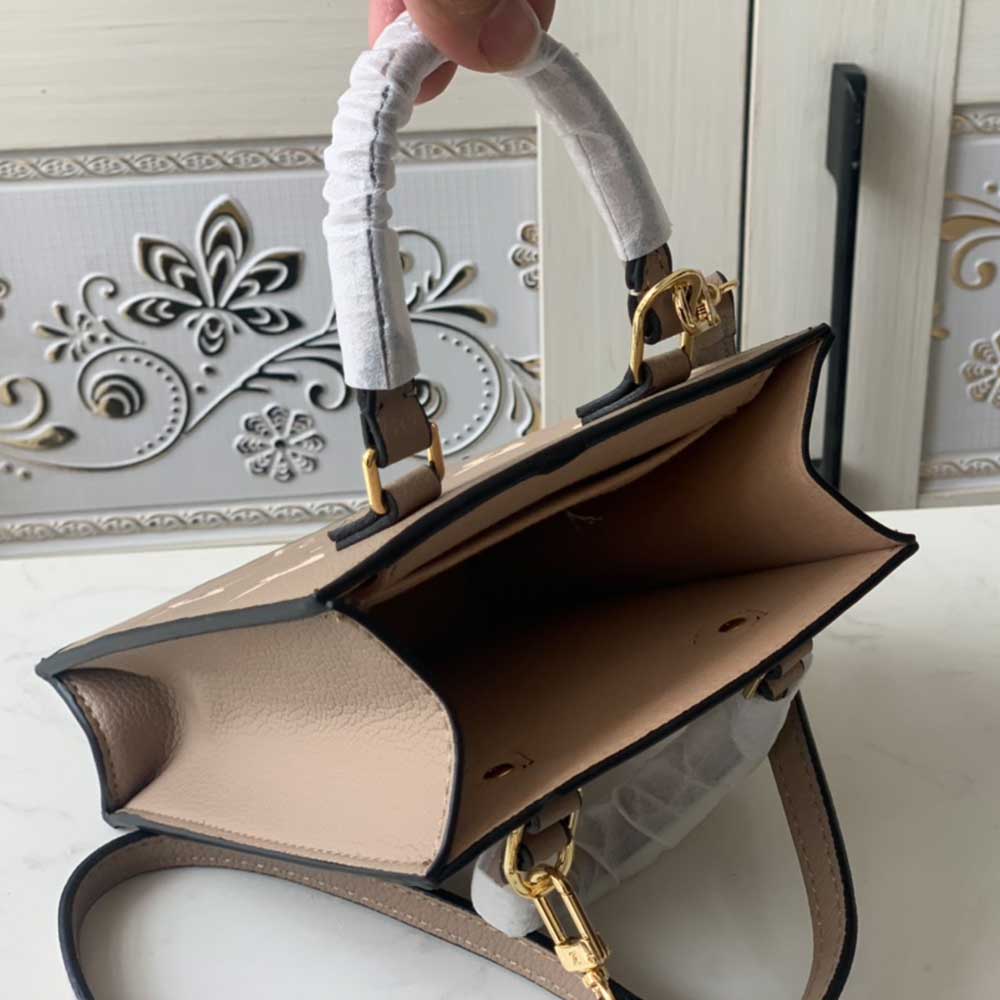 Replica Louis Vuitton Petit Sac Plat M57937 Black/Beige/Brown