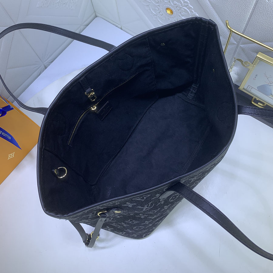Replica Louis Vuitton Denim Materials Neverfull Mm