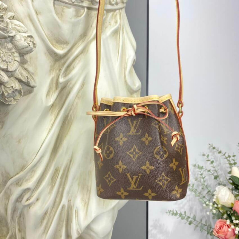 Replica Louis Vuitton Monogram Canvas Nano Noe M41346