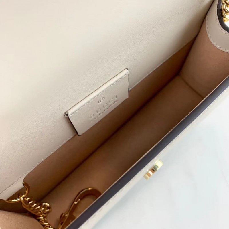 Replica Gucci Sylvie Leather Super Mini Bag 494646