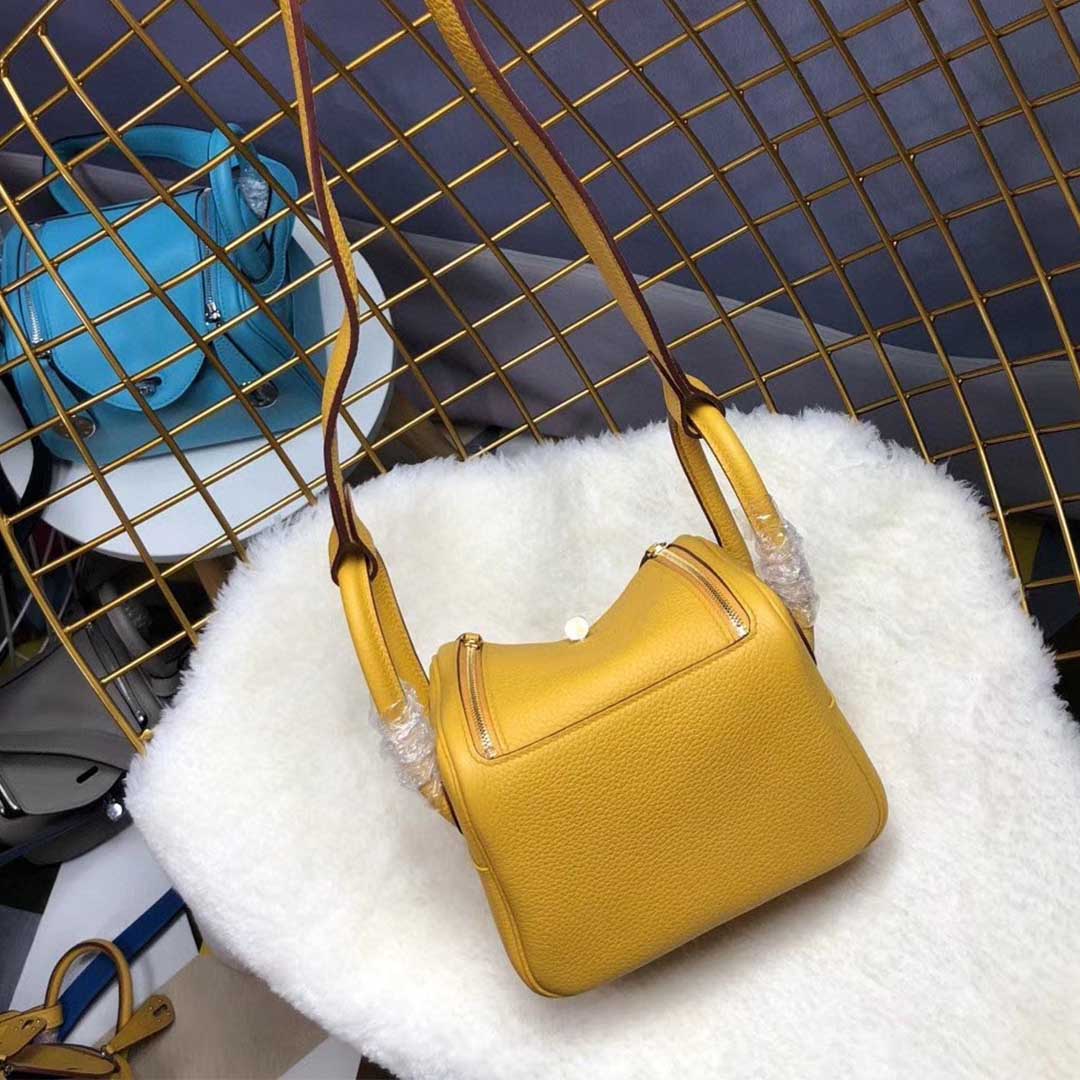 Replica Hermes Aaa-Lindy Mini Bag H079086Ck37 Black/Red/Grey