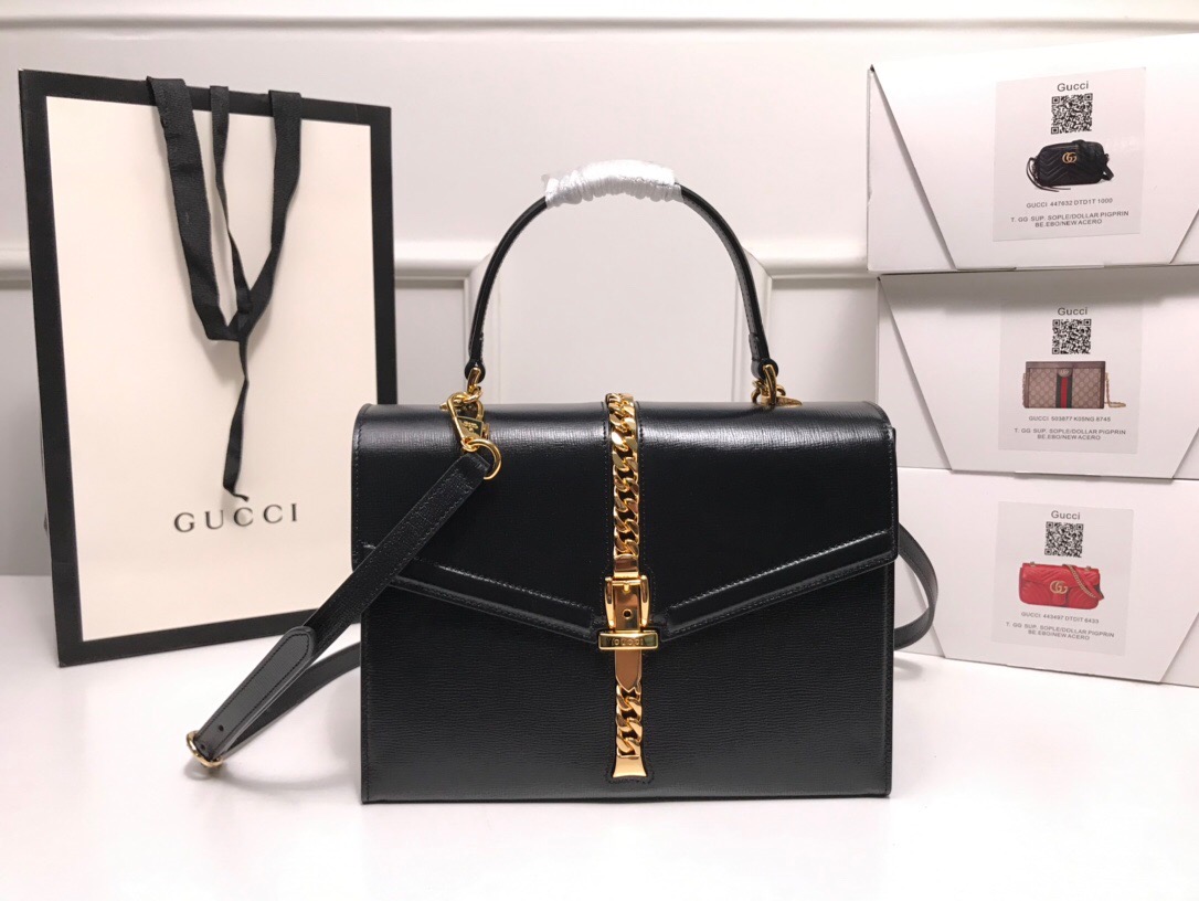 Replica Gucci Sylvie 1969 Small Top Handle Bag