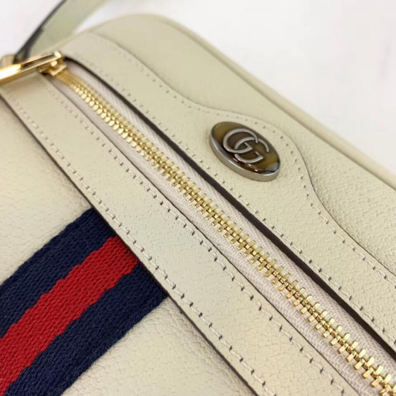 Replica Gucci Ophidia Leather Mini Bag 517350
