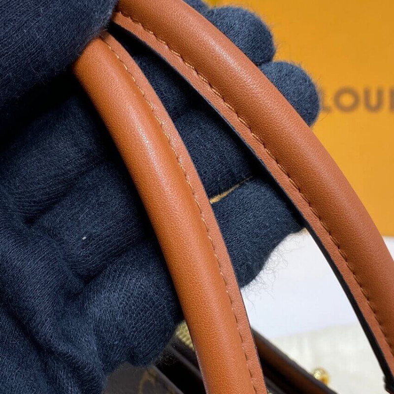 Replica Louis Vuitton Monogram Canvas Flower Tote M43770 Caramel