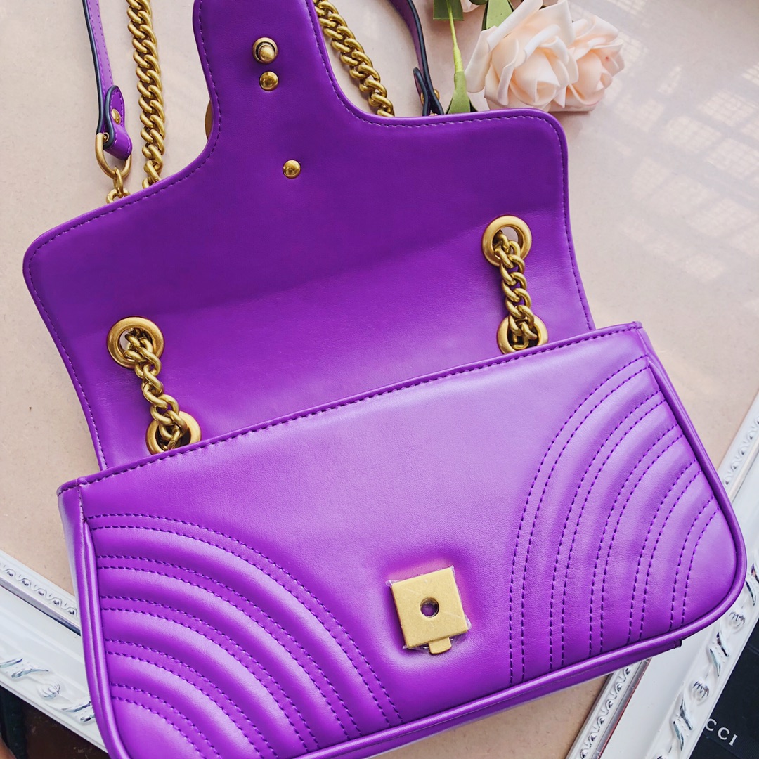 Replica Gucci Marmont Small Matelasse Shoulder Bag Nano/22Cm/26Cm