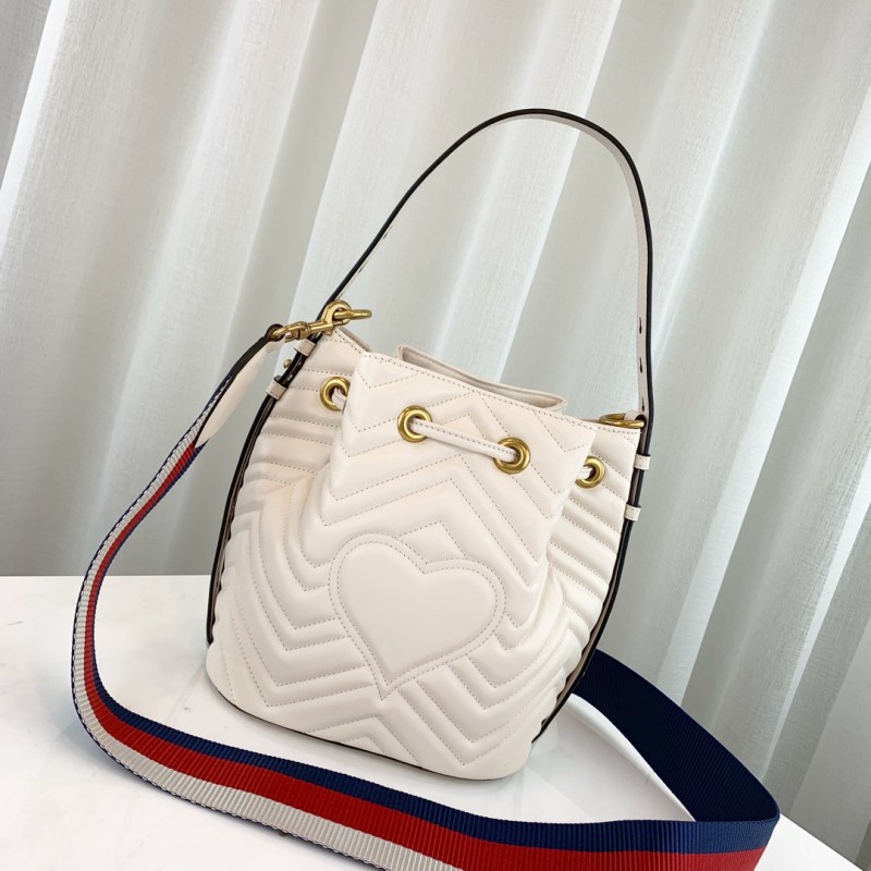 Replica Gucci Gg Marmont Quilted Leather Bucket Bag 476674