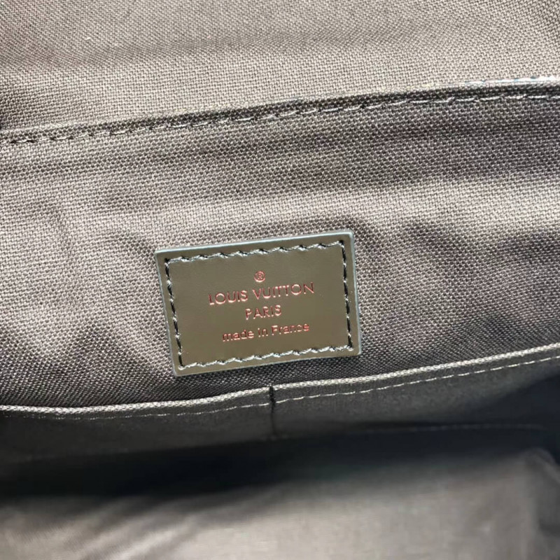 Replica Louis Vuitton Damier Ebene Canvas District Pm N41212