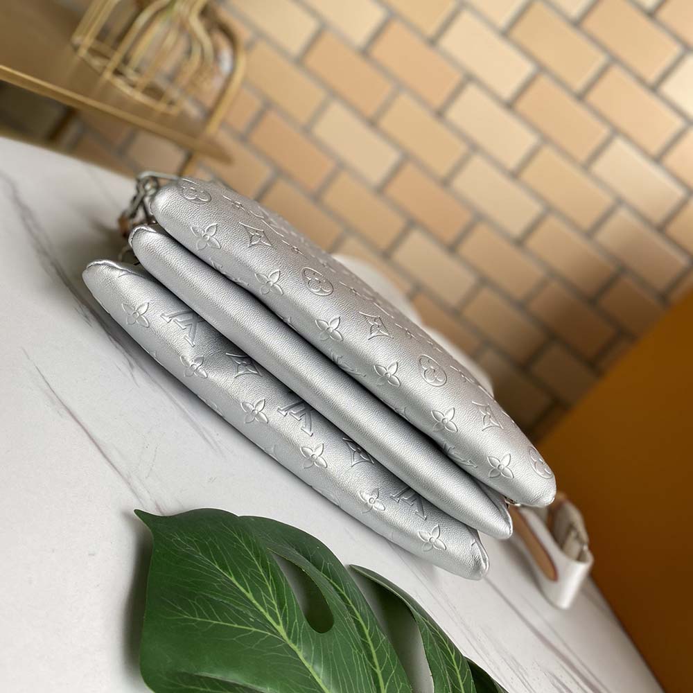 Replica Louis Vuitton Coussin Pm M57790 Black/White/Red