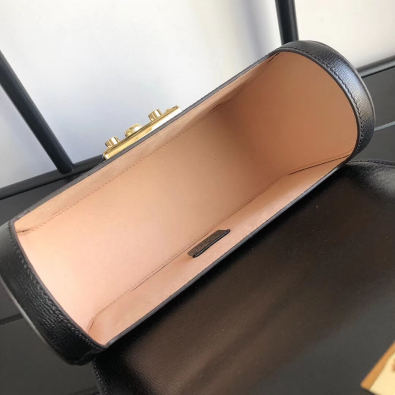 Replica Gucci Padlock Small Bamboo Shoulder Bag 603221