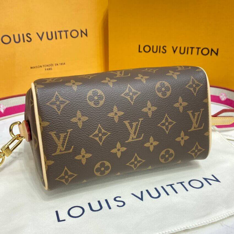 Replica Louis Vuitton Monogram Speedy Bandouliere 20 M45948 Fuchsia