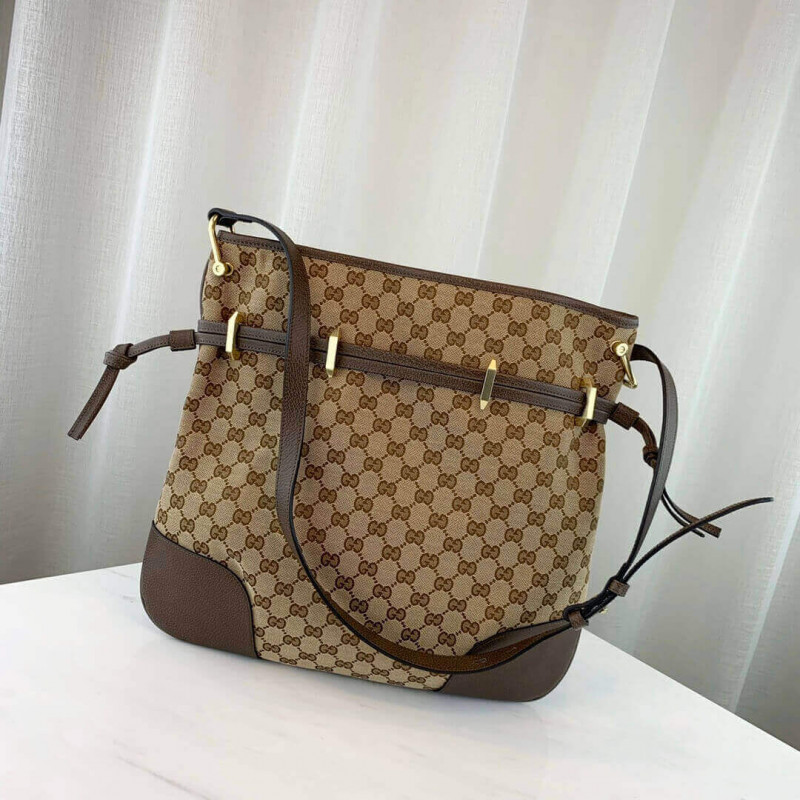 Replica Gucci 1955 Horsebit Gg Canvas Messenger Bag 602089
