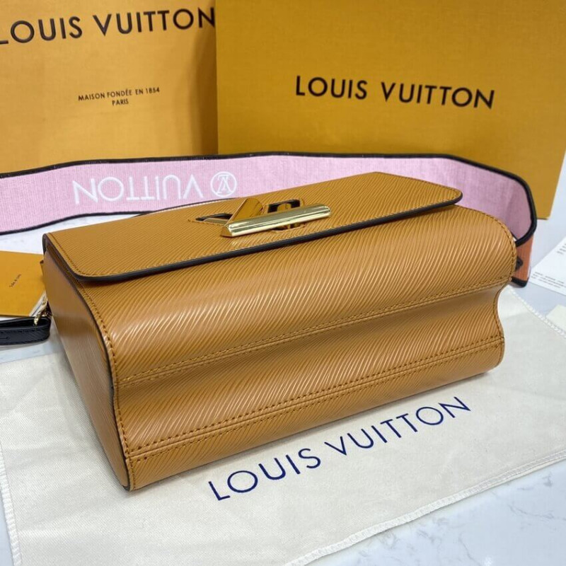 Replica Louis Vuitton Epi Leather Twist Mm M59026 Gold Cipango