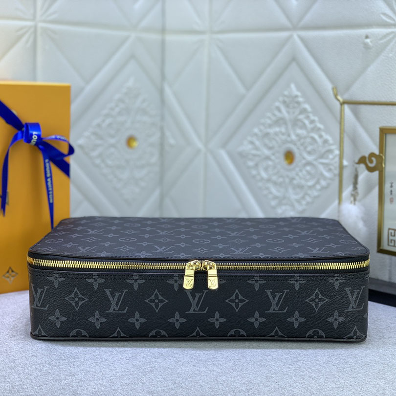 Replica Louis Vuitton Packing Cube Pm/Mm/Gm Black Monogram