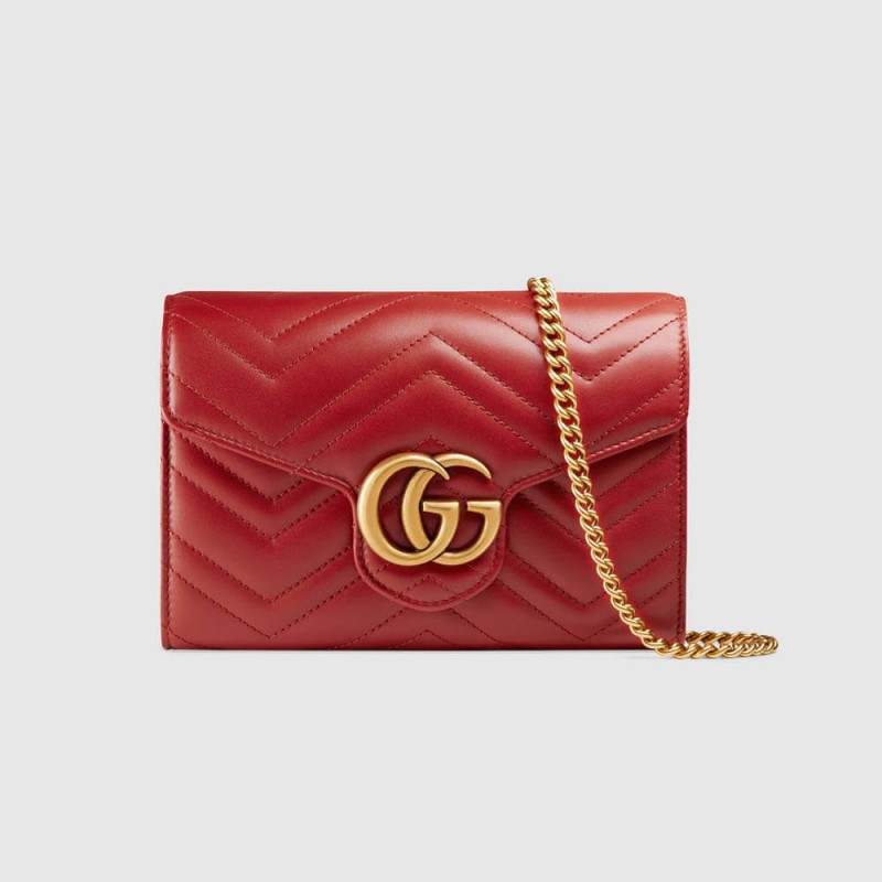 Replica Gucci Gg Marmont Matelasse Mini Bag 474575