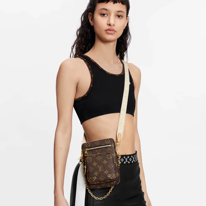 Replica Louis Vuitton Monogram Utility Phone Sleeve M80746