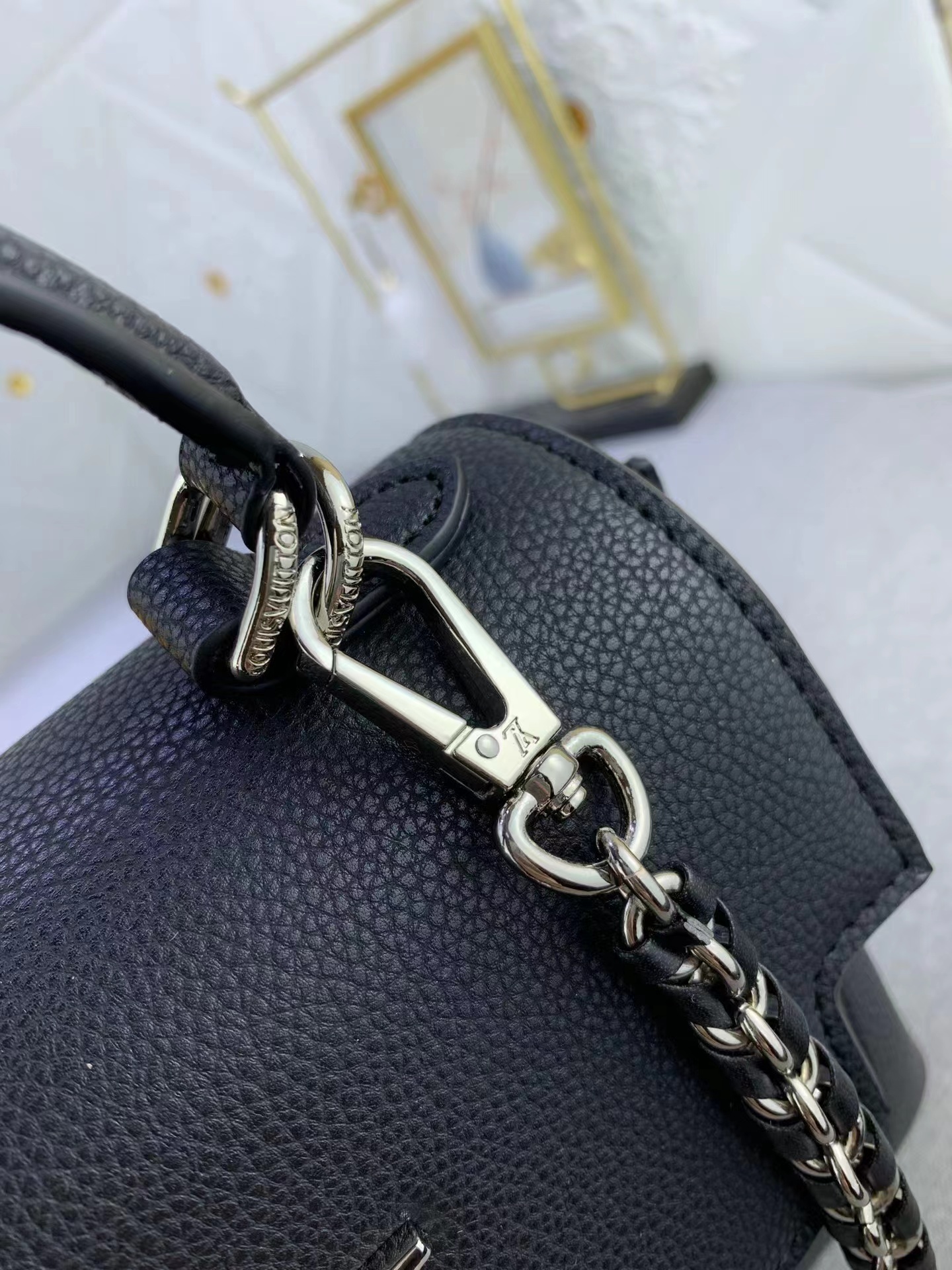 Replica Louis Vuitton Lv Lockme Ever Mini Bag M20997 Black