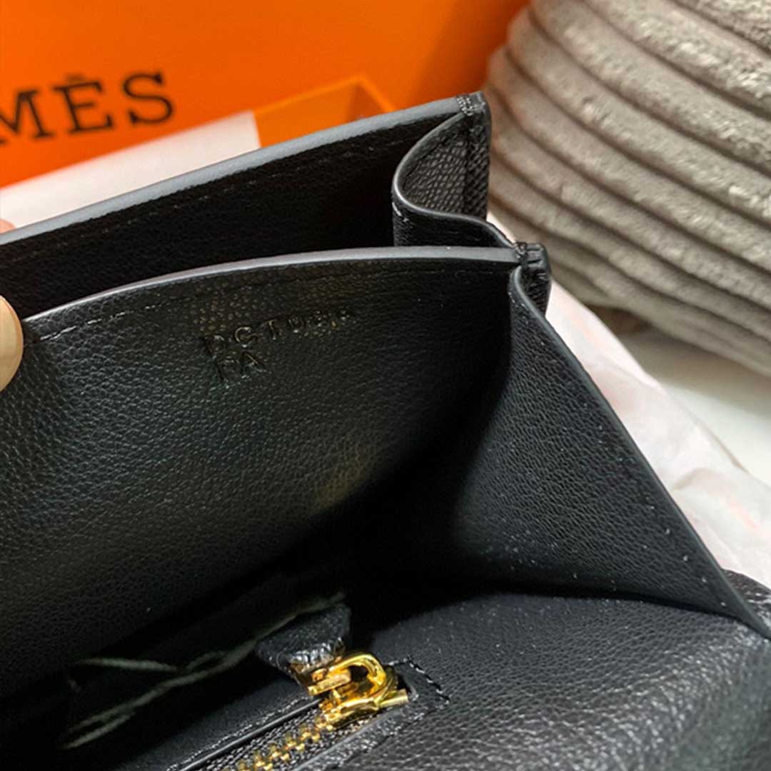 Replica Hermes Aaa-Constance Handbag 24Cm 19Cm Black/White/Pink