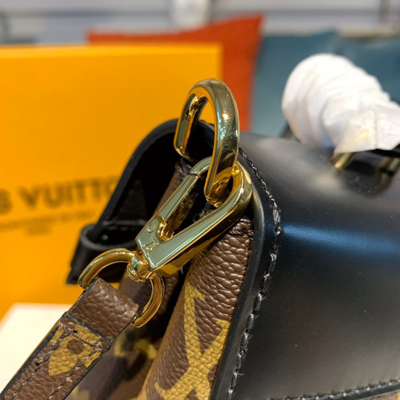 Replica Louis Vuitton Monogram Canvas One Handle Flap Bag Mm M43125