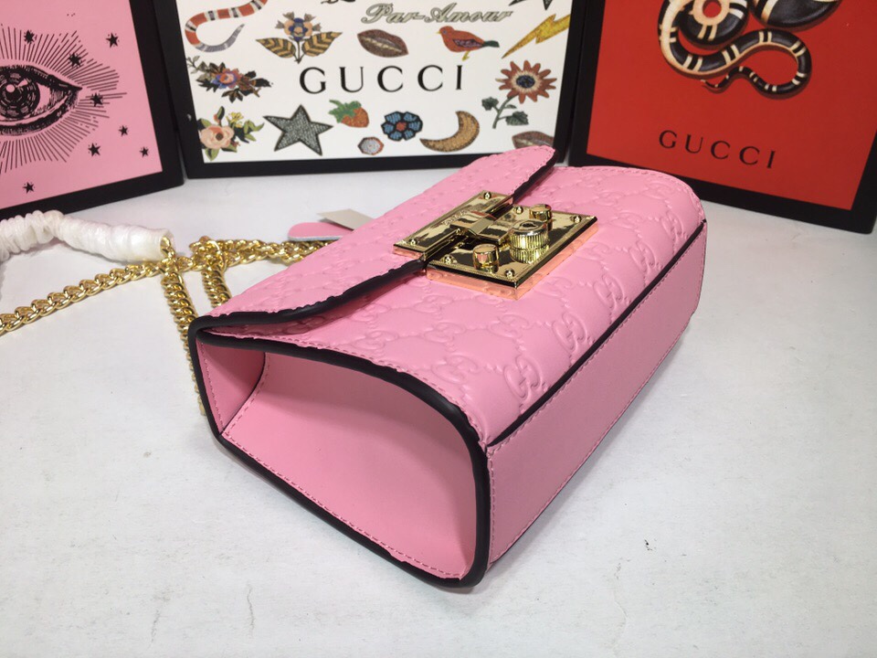 Replica Gucci Padlock Small Signature Shoulder Bag 409487