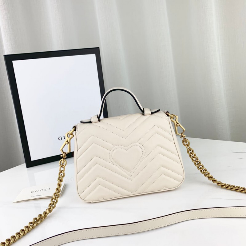 Replica Gucci Gg Marmont Mini Top Handle Bag 547260