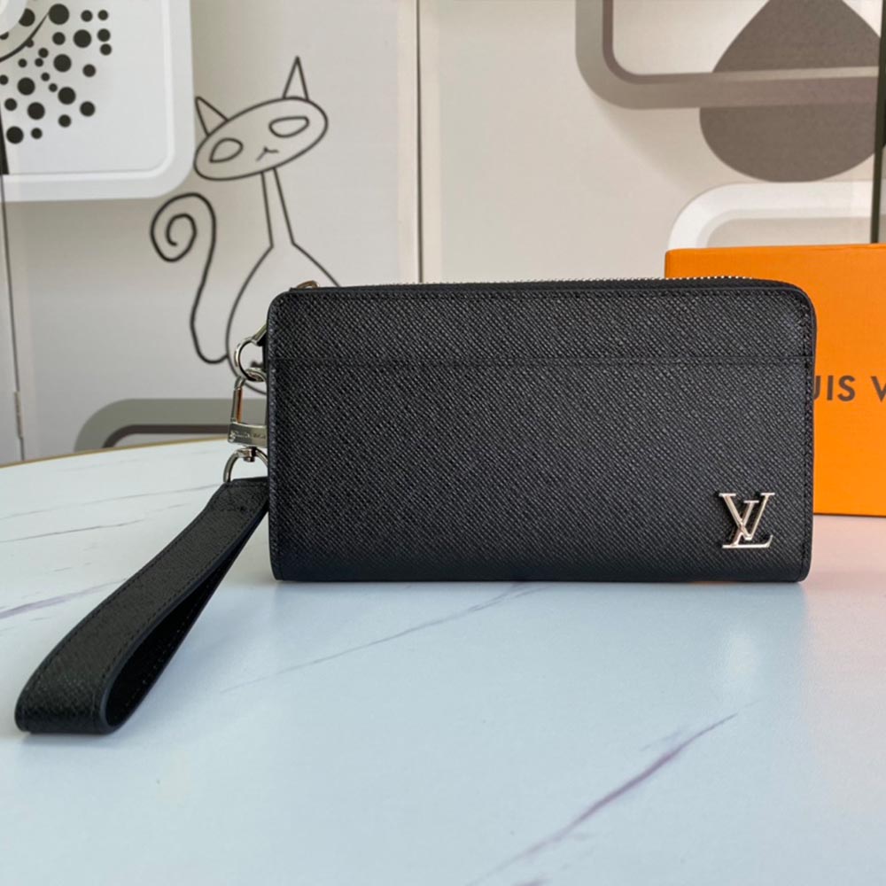 Replica Louis Vuitton Zippy Dragonne N60379-Blk