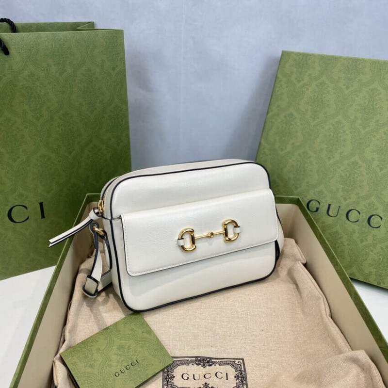 Replica Gucci Horsebit 1955 Small Leather Shoulder Bag 645454