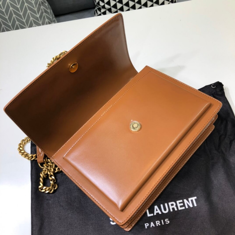 Replica Saint Laurent Sunset Medium In Smooth Leather 442906