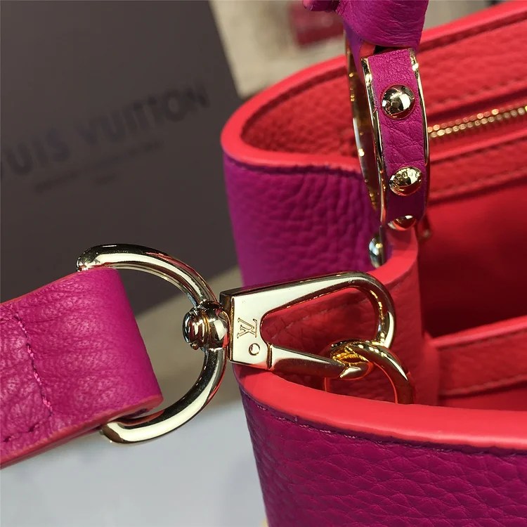 Louis Vuitton M95508 Capucines MM Tote Bag Taurillon Leather