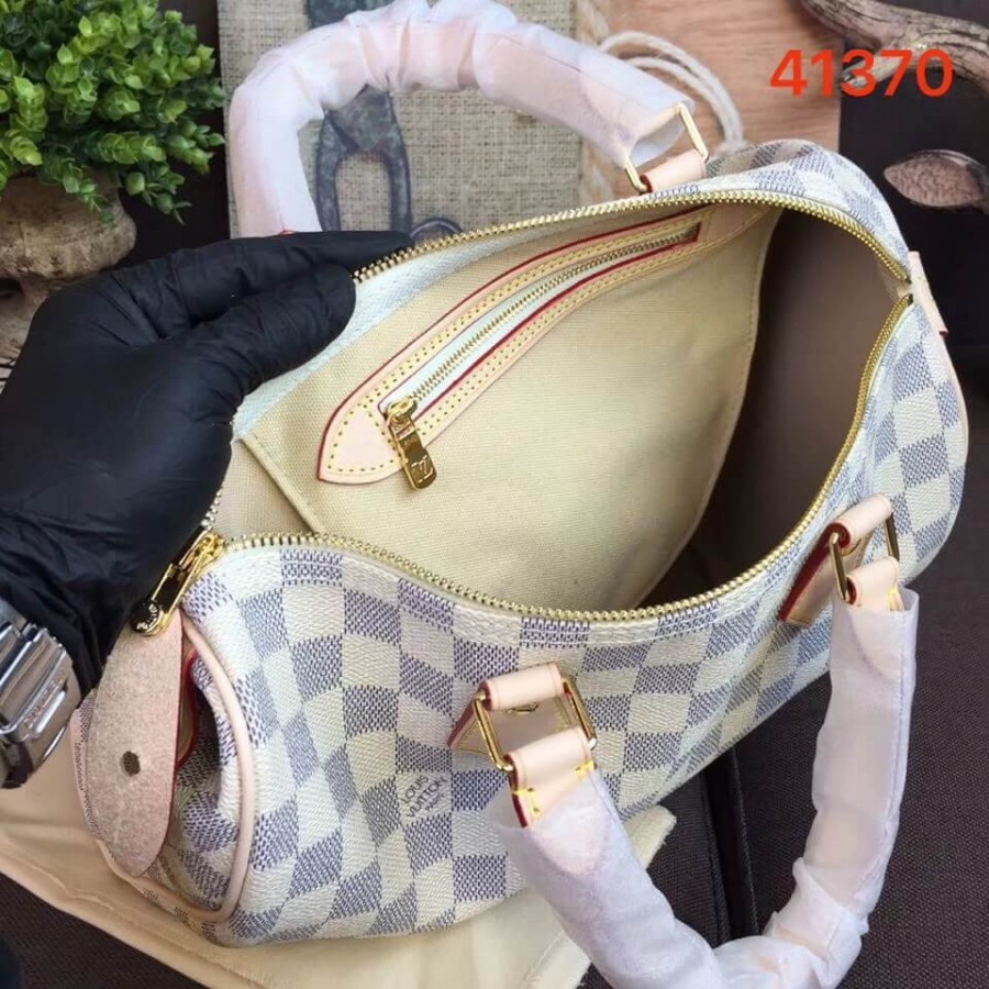 Replica Louis Vuitton Damier Azur Canvas Speedy 30 N41370