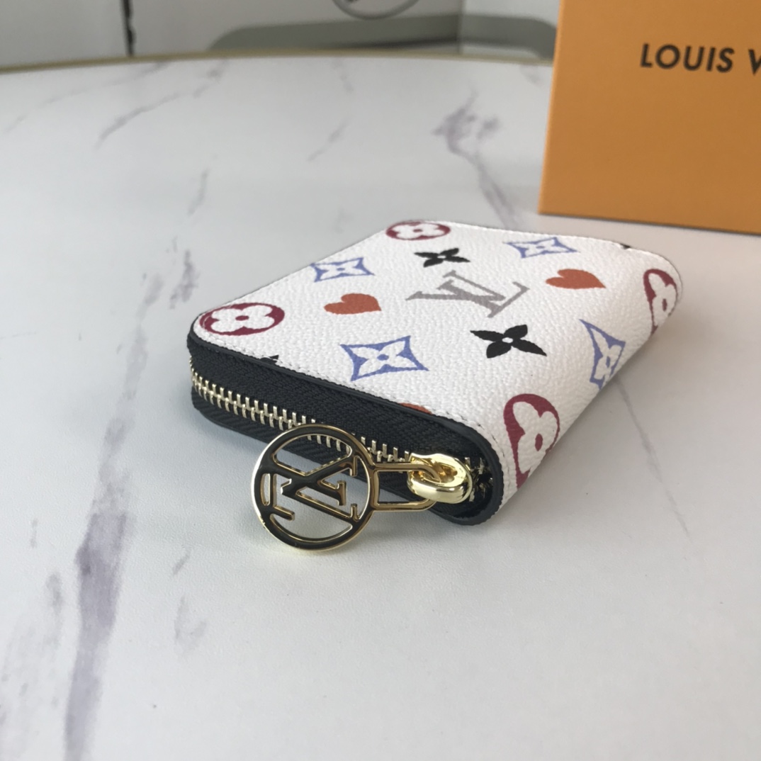 Replica Louis Vuitton Game On Zippy Coin Purse M80305 Black/White